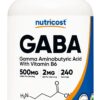 NUTRICOST GABA 500 mg + B6 2 mg (240 kaps.)