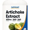 NUTRICOST Artichoke Extract - Ekstrakt z karczocha (240 kaps.)