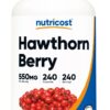 NUTRICOST Hawthorn Berry 550 mg - Głóg (240 kaps.)