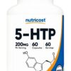 NUTRICOST 5-HTP 200 mg - 5-hydroksytryptofan (60 kaps.)