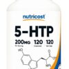 NUTRICOST 5-HTP 200 mg - 5-hydroksytryptofan (120 kaps.)