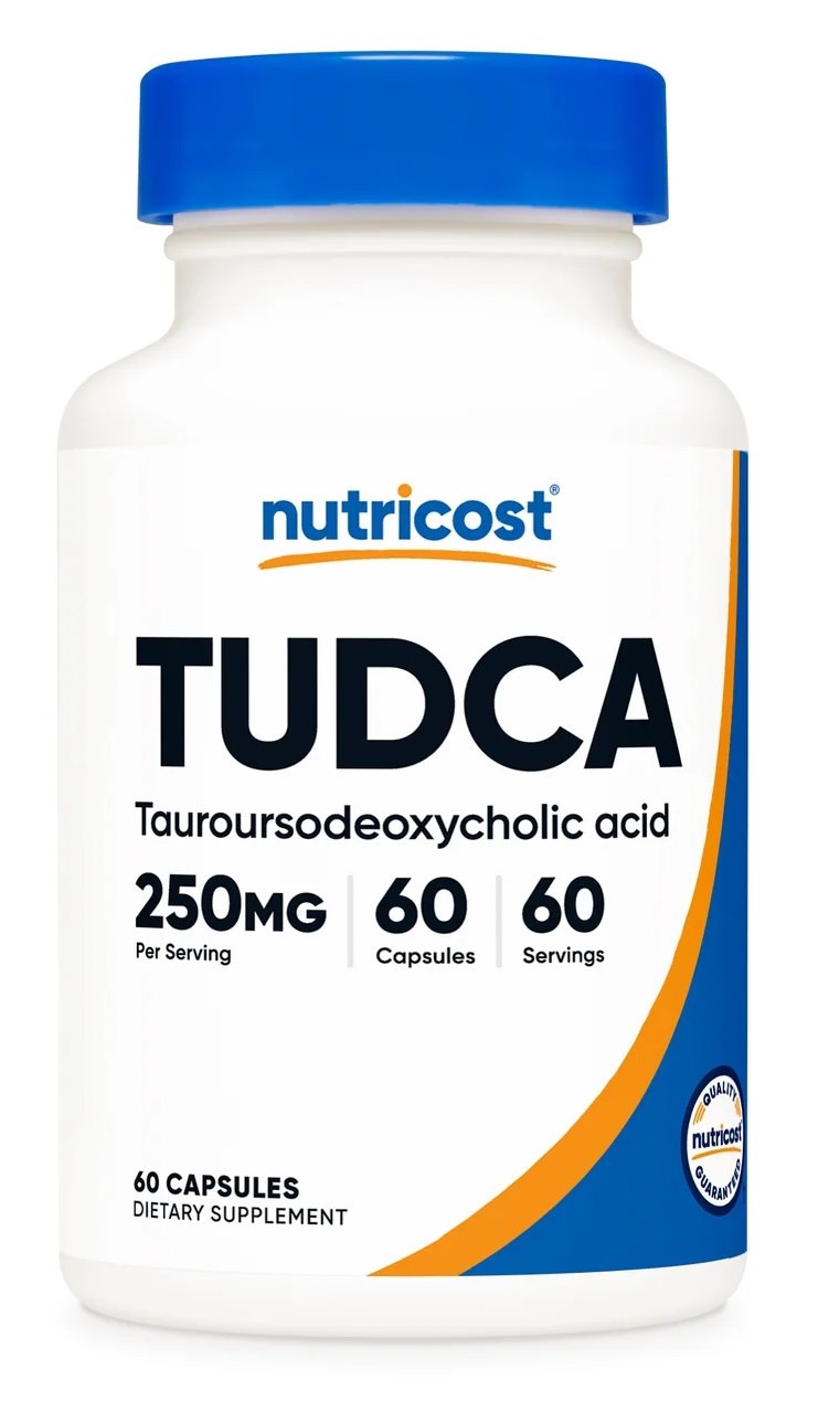 NUTRICOST TUDCA 250 mg - Kwas tauroursodeoksycholowy (60 kaps.)