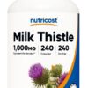 NUTRICOST Milk Thistle 250 mg - Ekstrakt z ostropestu (240 kaps.)