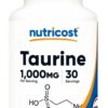 NUTRICOST Taurine 1000 mg - Tauryna (30 kaps.)