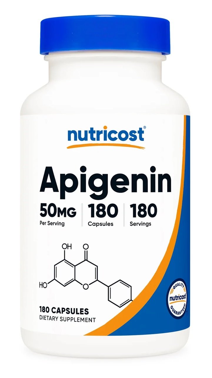 NUTRICOST Apigenin 50 mg - Apigenina (180 kaps.)