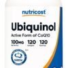 NUTRICOST Ubiquinol 100 mg - Ubichinol (120 miękkich kaps.)