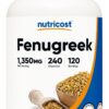 NUTRICOST Fenugreek - Kozieradka (240 kaps.)