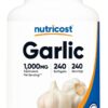 NUTRICOST Garlic - Ekstrakt z oleju czosnkowego (240 kaps.)