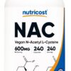 NUTRICOST NAC N-Acetyl L-Cysteine (240 kaps.)