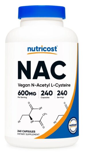 NUTRICOST NAC N-Acetyl L-Cysteine (240 kaps.)