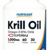 NUTRICOST Krill Oil - Olej z kryla (60 kaps.)
