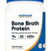 NUTRICOST Beef Bone Broth Protein - Białko z bulionu z kości wołowych (400 g)