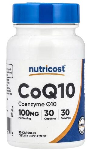 NUTRICOST CoQ10 100 mg - Koenzym Q10 (30 kaps.)