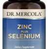 DR. MERCOLA Zinc plus Selenium - Cynk i Selen (30 kaps.)