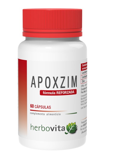 HERBOVITA Apoxzim - Laktoferyna + Laktoperoksydaza + Cynk (60 kaps.)