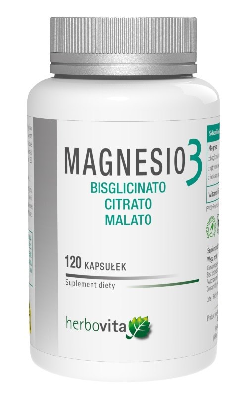 HERBOVITA Magnesio3 (120 kaps.)