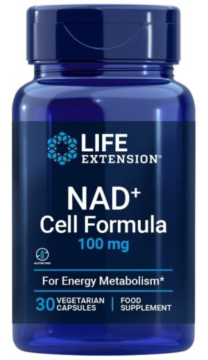 LIFE EXTENSION NAD+ Cell Formula 100 mg EU (30 kaps.)