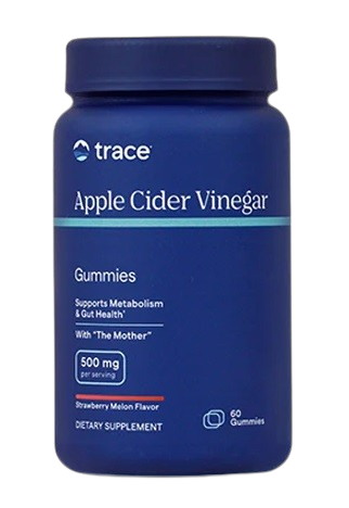 TRACE MINERALS Apple Cider Vinegar Gummies (60 żelek)