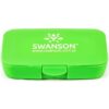 SWANSON Pillbox - organizer na leki (zielony)