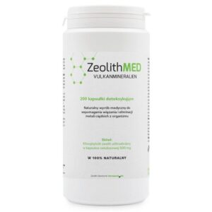 ZEOLITHMED Ultradrobny Mikronizowany Zeolit Medyczny (200 kaps.)