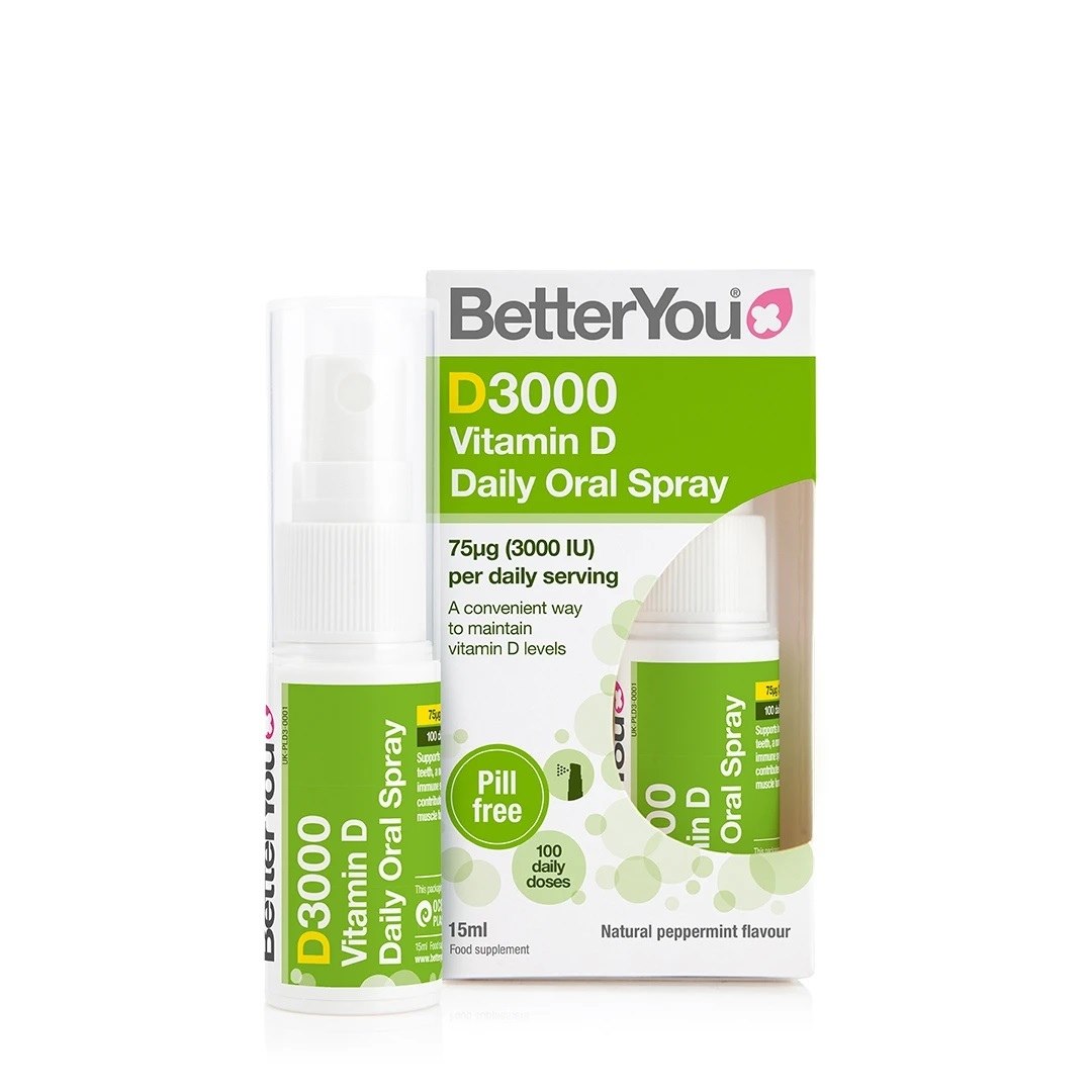 BETTERYOU D3000 Vitamin D Daily Oral Spray (15 ml)